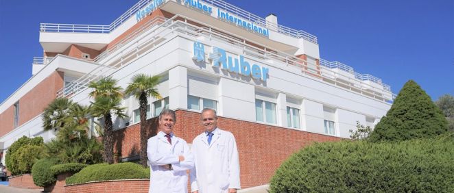 Los doctores Ricardo Ruiz y Manuel Conde