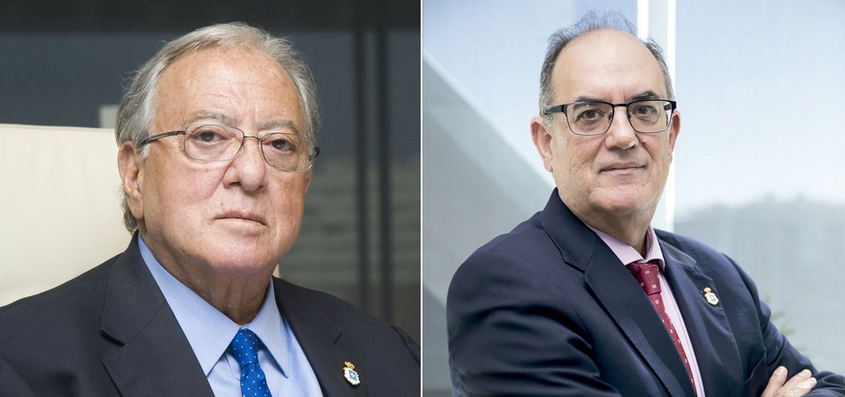 Diego Murillo, presidente de la Fundación A.M.A.; y Luis Campos, presidente de A.M.A. (Foto. A.M.A.)