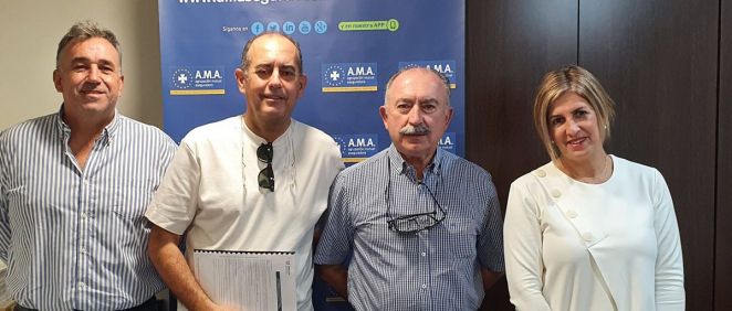 AMA Vida firma la póliza colectiva de vida con el colegio de veterinarios de Melilla