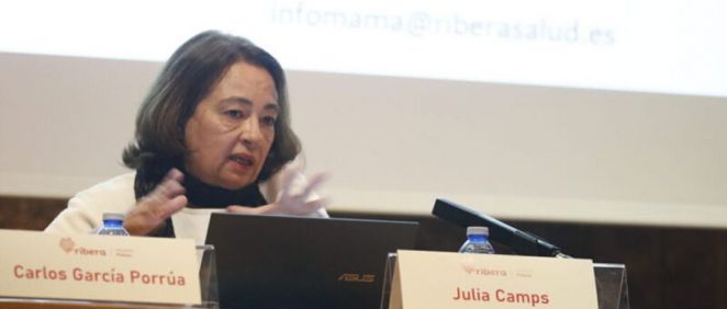 Julia Camps, jefa corporativa del Área de la Mama del grupo Ribera (Foto. Ribera Salud)
