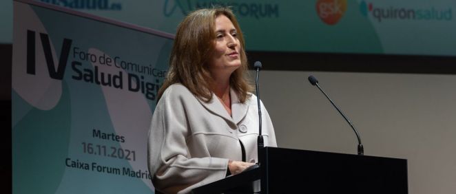 Cristina Henríquez de Luna, presidenta y CEO de GSK en España. (Foto. ConSalud.es)
