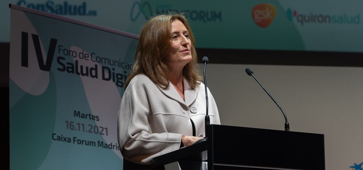 Cristina Henríquez de Luna, presidenta y CEO de GSK en España (Foto. ConSalud.es)