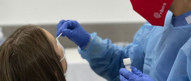 Ribera Lab refuerza las pruebas Covid en cuatro hospitales y su laboratorio central. (Foto. Ribera)