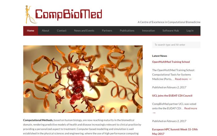 Nace CompBioMed, un centro de excelencia en biomedicina computacional