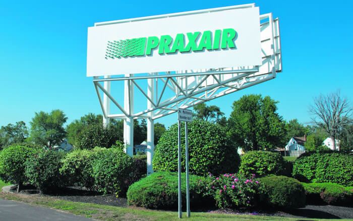 Praxair vende un 9% más en el primer trimestre de 2017