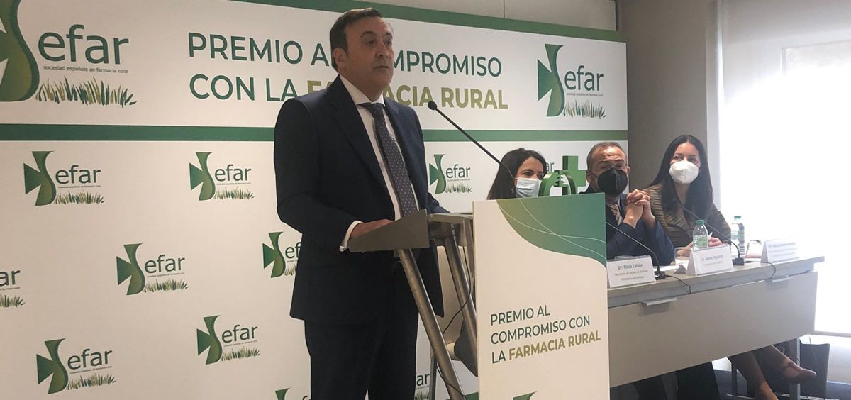 Eduardo Pastor, presidente de Cofares, galardonado con el Premio SEFAR 2022 (Foto. Cofares)