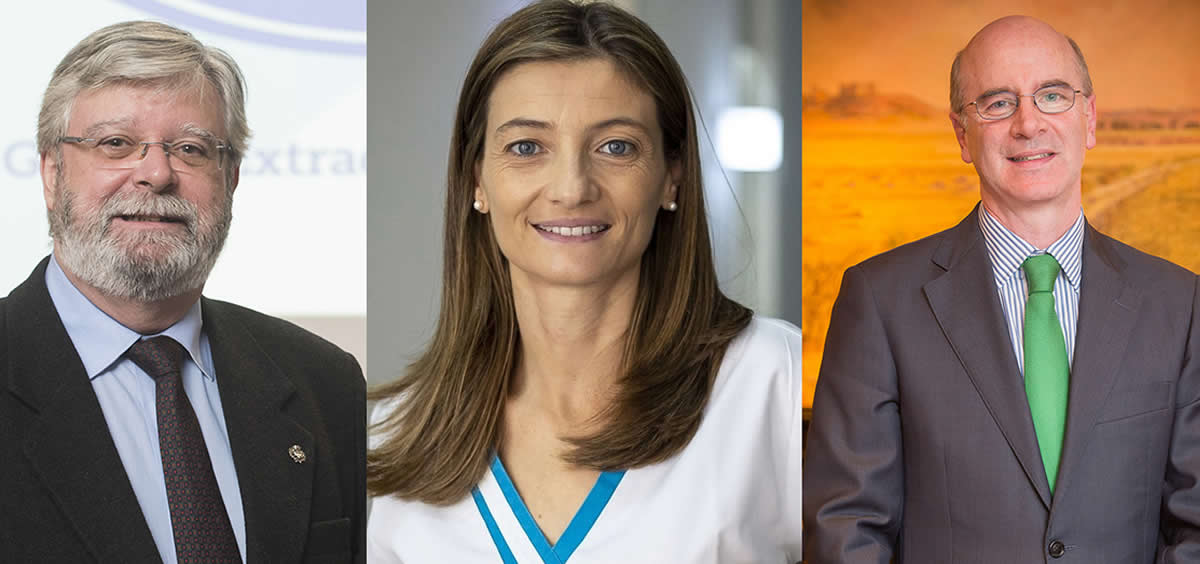 Los nuevos consejeros de PSN Antonio Macho, Elena Carrascosa y Armando Solís (Foto. PSN)