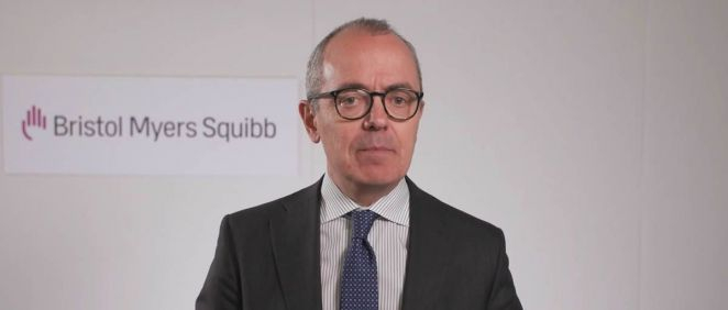 Giovanni Caforio, CEO de Bristol Myers Squibb. (Captura BMS)