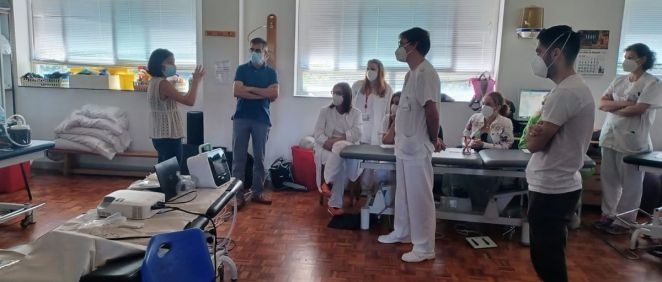 Oximesa lleva al Hospital de Cabueñes los últimos avances tecnológicos en fisioterapia respiratoria