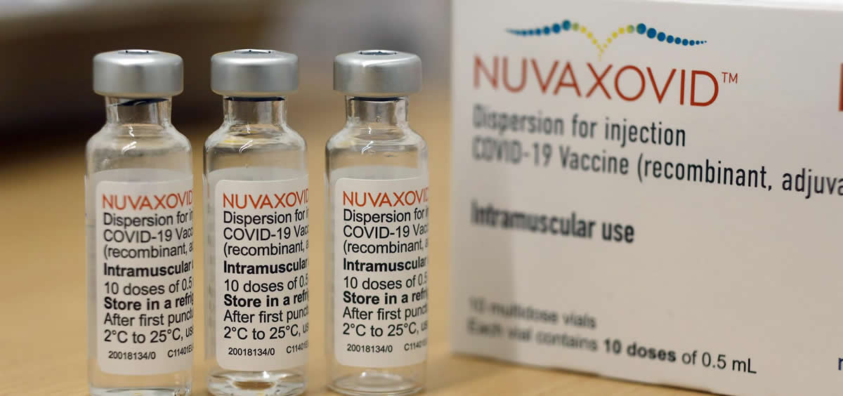 Viales de la vacuna de Novavax (Foto: Matthias Bein/dpa)