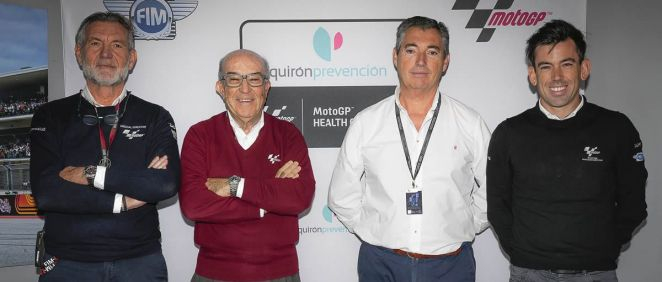 Colaboración Quirónprevención y Moto GP (Foto. Quirónsalud)