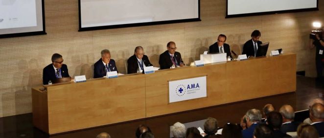 Un instante de la Asamblea General de A.M.A. (Foto. A.M.A.)