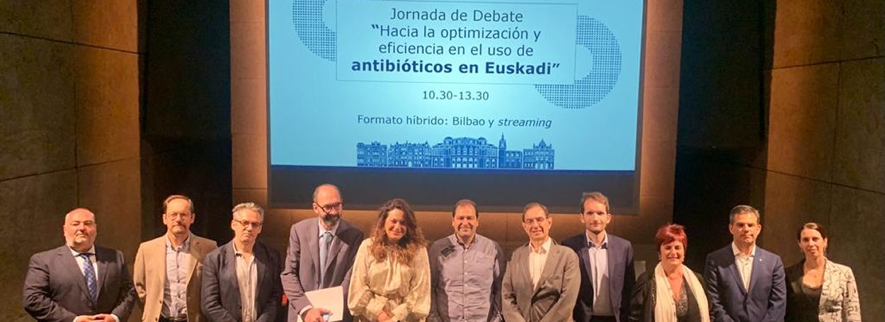 Jornada médica Hacia la optimización y eficiencia en el uso de antibióticos en Euskadi (Foto. Angelini Pharma)
