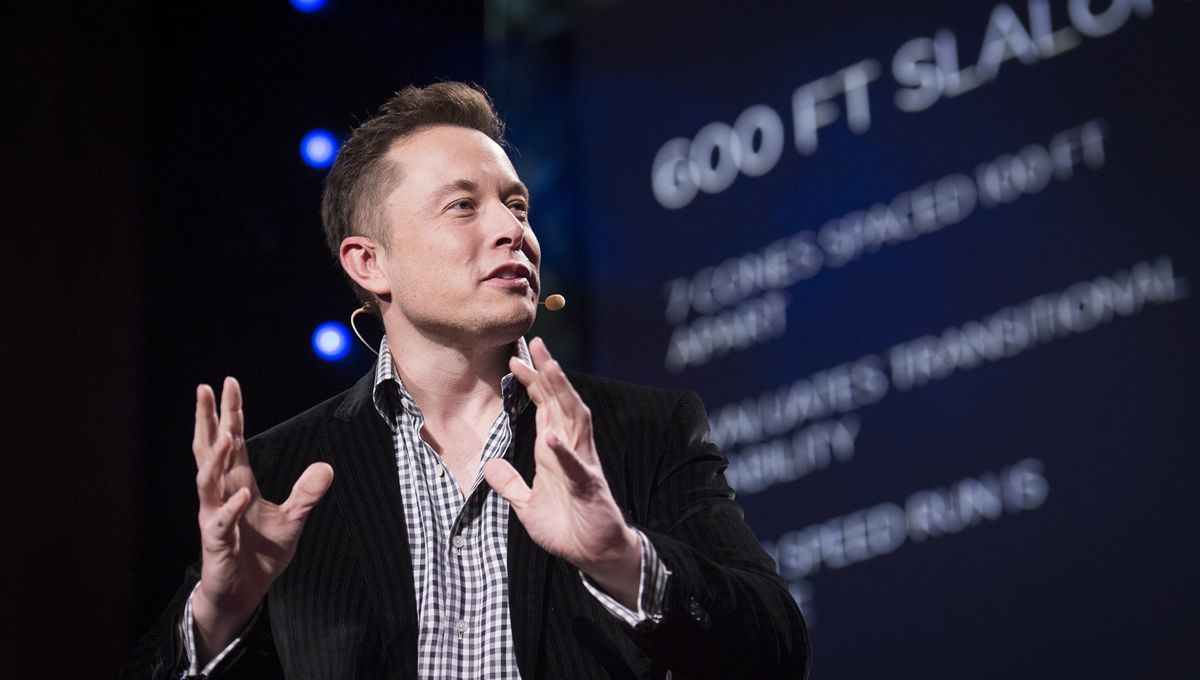 Elon Musk en una presentación de Neuralink (Foto: James Duncan)