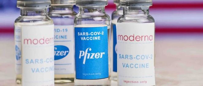 Vacunas Pfizer y Moderna (Foto. EP)