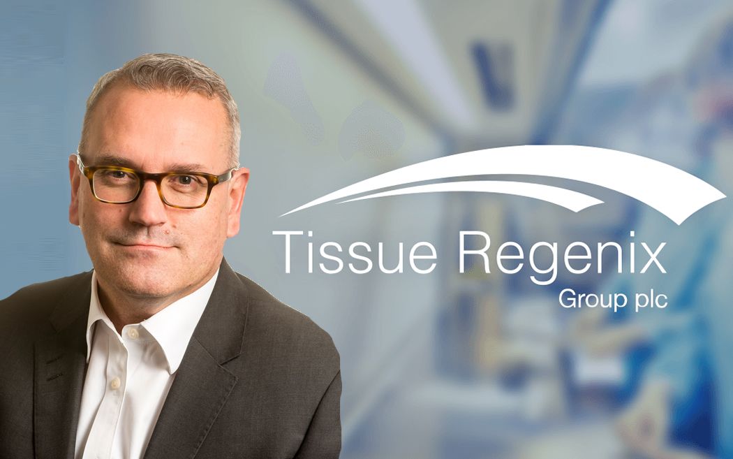 ntony Odell, CEO de Tissue Regenix Group.