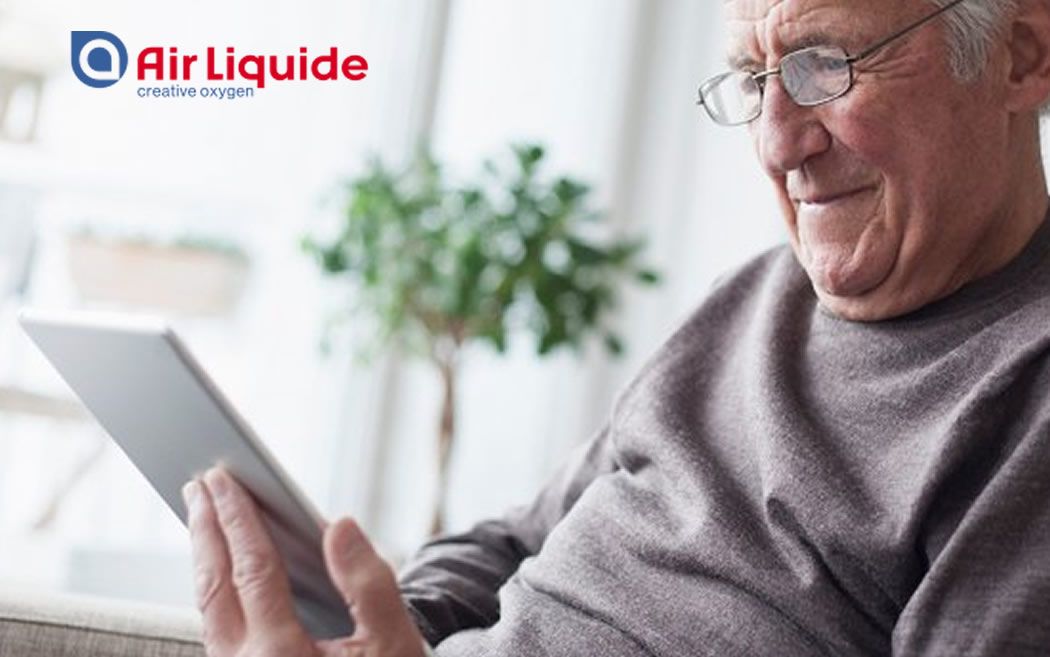 Air Liquide lanza su primera solución e-salud de atención sanitaria en el hogar