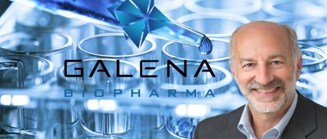  Mark W. Schwartz, CEO de Galena Biopharma.