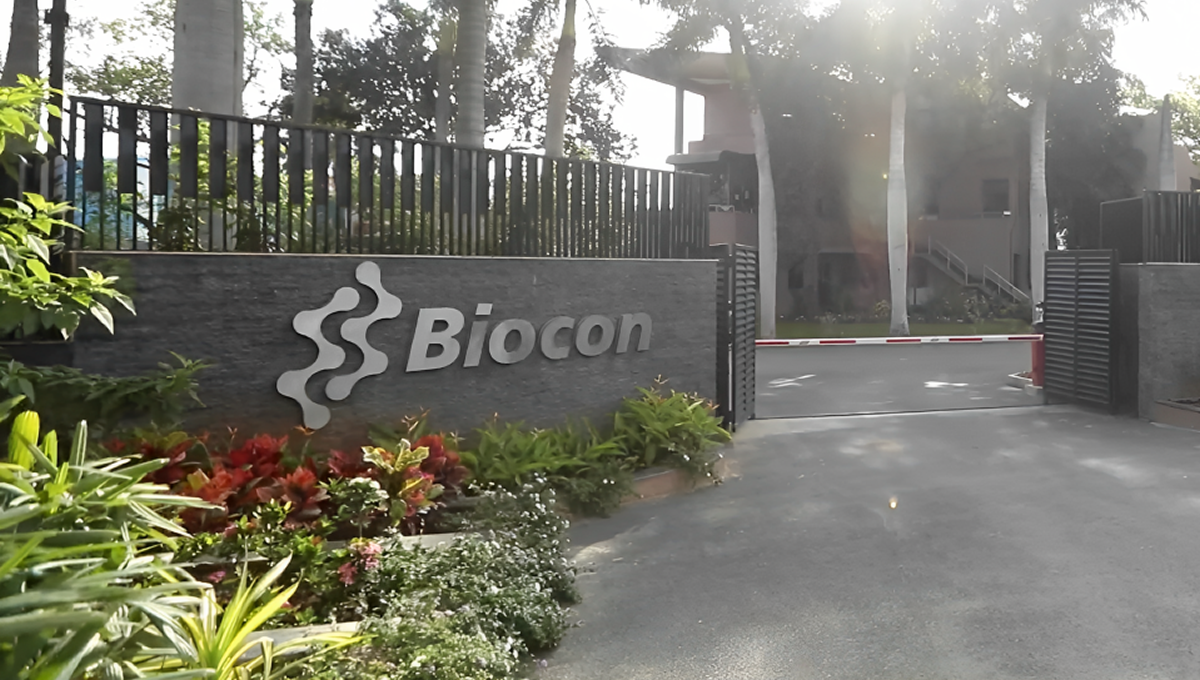 Entrada a Biocon Biologics (Foto: Twitter - Biocon)
