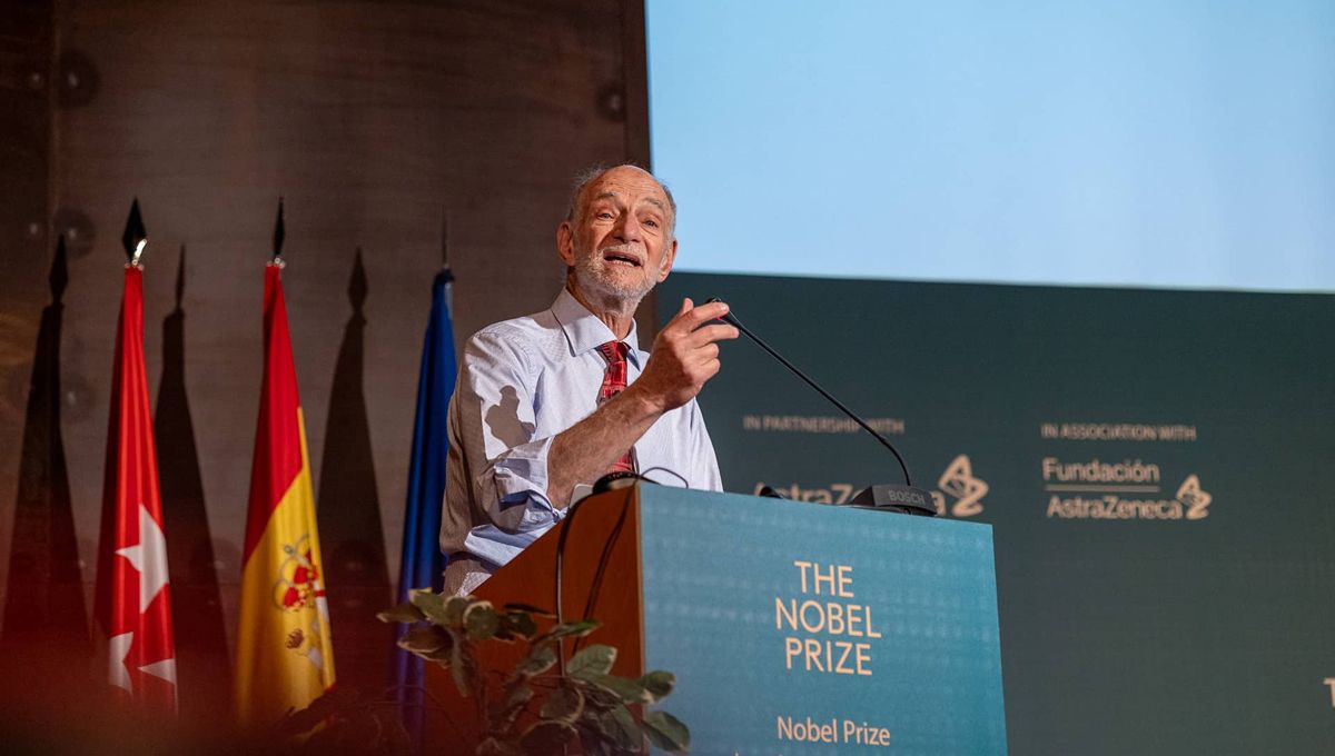 El Profesor Michael Rosbash Premio Nobel de Fisiología o Medicina (Foto. AstraZeneca)