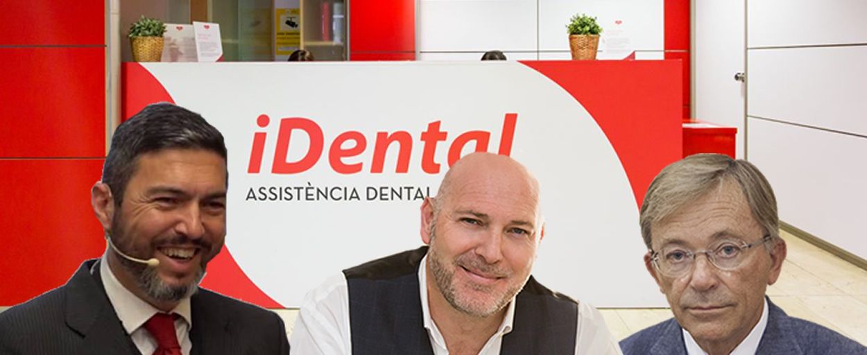 José María Garrido, Luis Sans, nuevos CEOs de iDental; y Enrique Llobell, presidente del ICOEV.