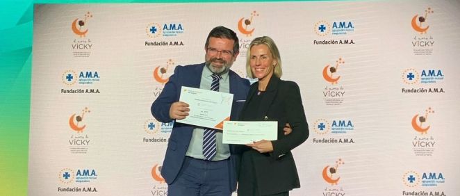 Fundación A.M.A. premia a El sueño de Vicky (Foto. A.M.A)