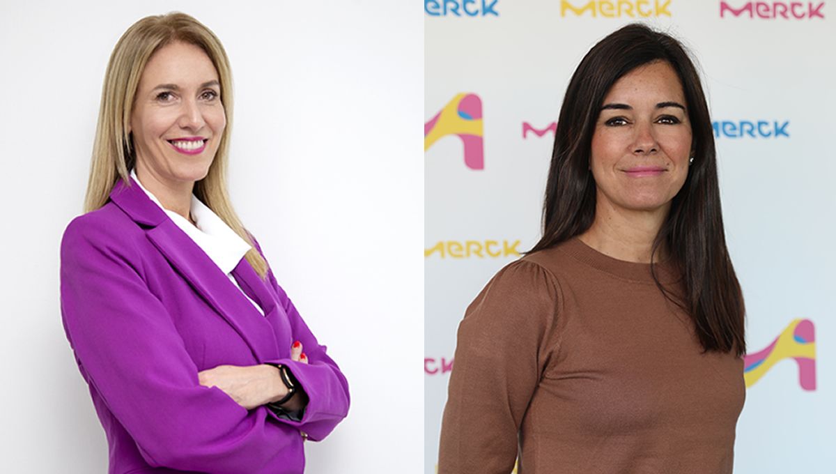 Valeria Kyska y Macarena López, nuevas directivas de Merck España (Foto. Merck España)