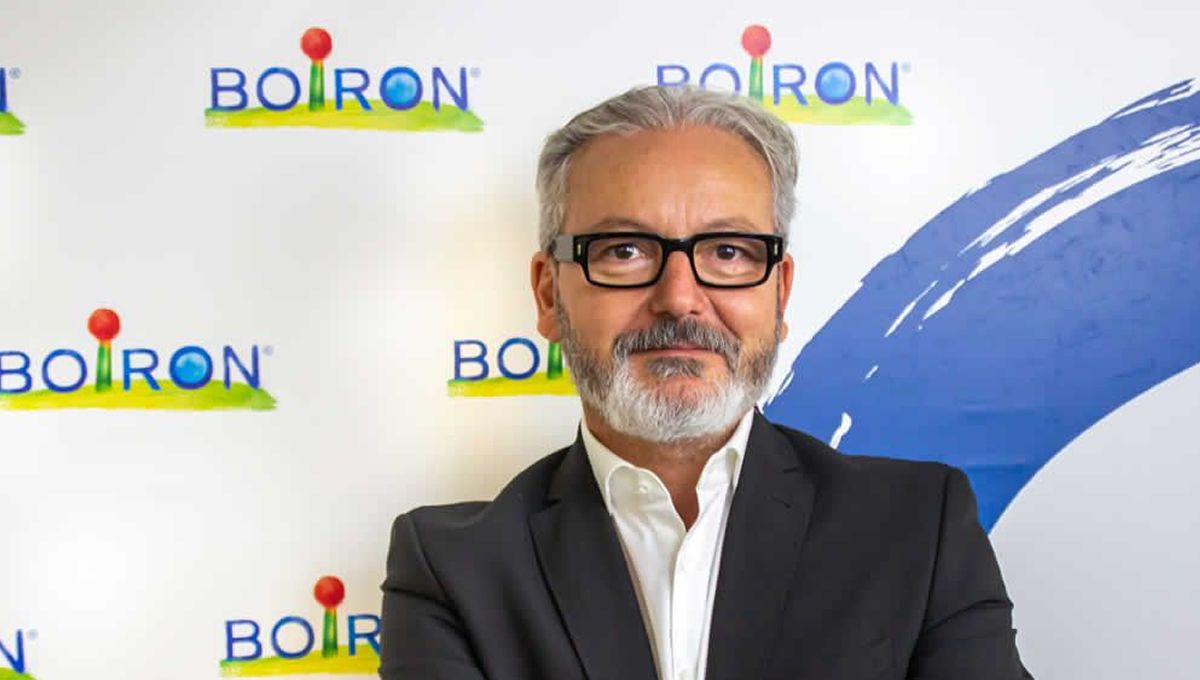 Eduardo Barriga, director general de Laboratorios Boiron en España y director del Oeste de Europa y Latinoamérica (Foto. Boiron)