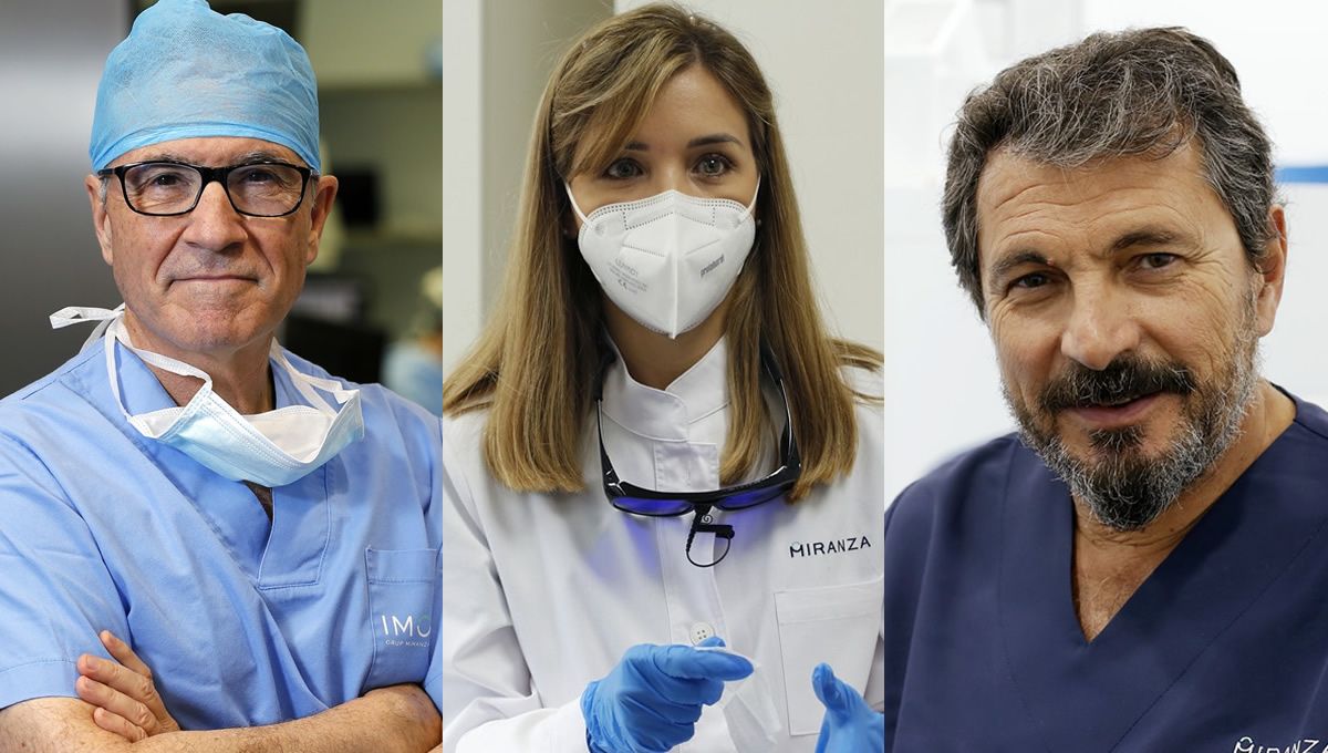 Carlos Mateo, Alejandra Amesty y Javier Charcártegui entran en la dirección médica de Miranza (foto: Miranza)