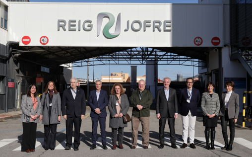 La diputada Inés Granollers y el senador Joan Josep Queralt visitan Reig Jofre en Barcelona