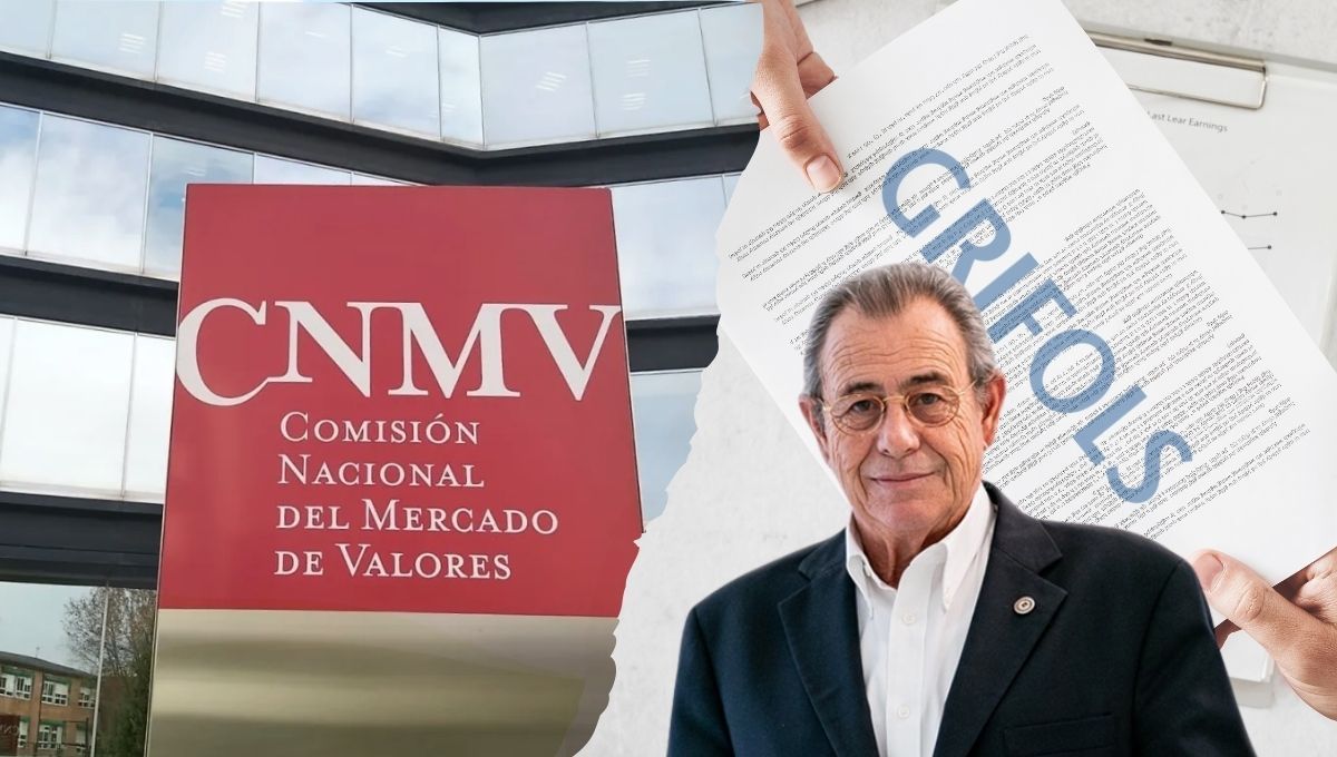 CNMV y Víctor Grifols (Foto. Montaje ConSalud)