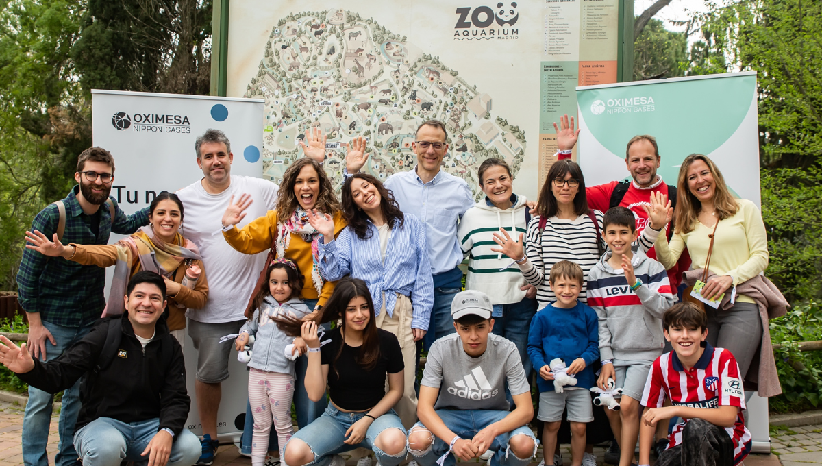 OXIMESA organiza un evento solidario en el Zoo (Foto. OXIMESA)
