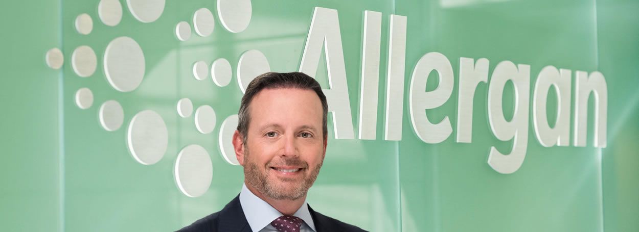 Brent Saunders, CEO de Allergan