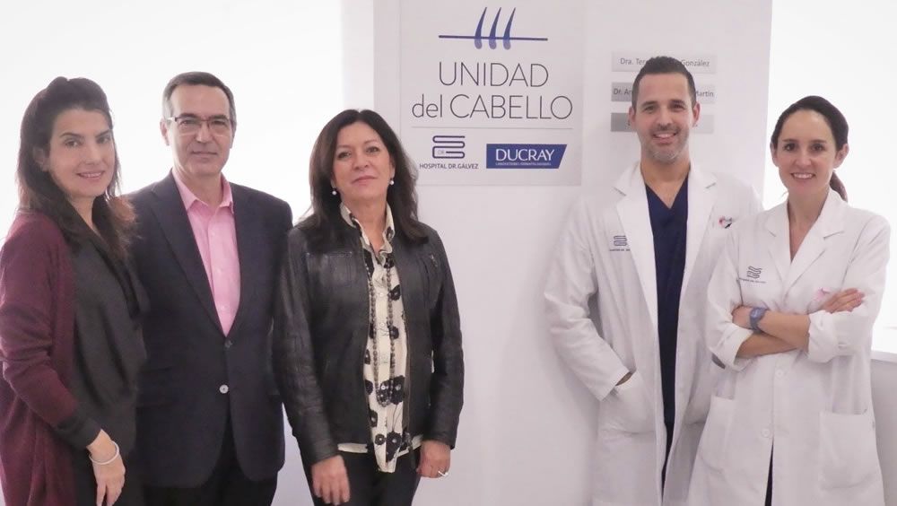 Ducray y el Hospital Doctor Gálvez crean la unidad del cabello