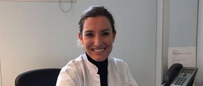 La doctora Inmaculada Moreo Mir, ganadora de la 'Beca de Innovación UBES  Fundación Uniteco Profesional'
