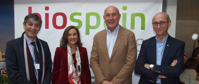 De izquierda a derecha Carlos Buesa, Carmen Eibe, Jordi Martí y Daniel Ramón.