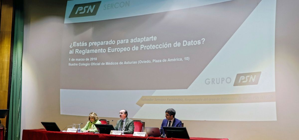 PSN Sercon abordó las novedades en Protección de Datos con los profesionales de Asturias