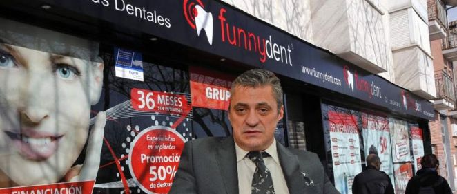 Cristóbal López Vivar, anterior administrador único de la cadena de clínicas dentales Funnydent.