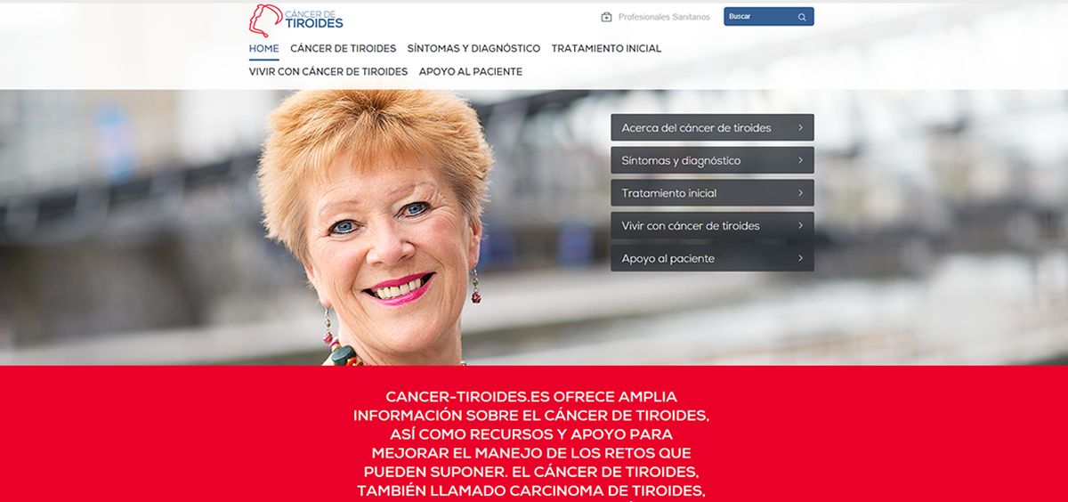 Sanofi pone en marcha un portal para especialistas en cáncer de tiroides