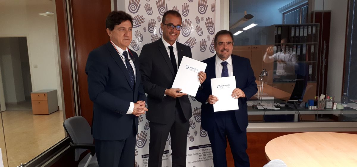 AMA Vida firma con el Colegio de Fisioterapeutas de Canarias la póliza colectiva de Vida
