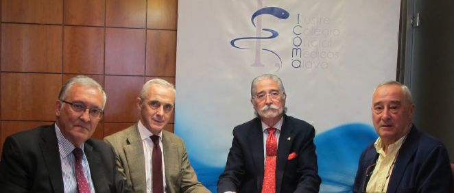 De izq. a dcha.: Armando Cortezón Burgoa, Joseba Vidorreta, Kepa Urigoitia y José Delpón.
