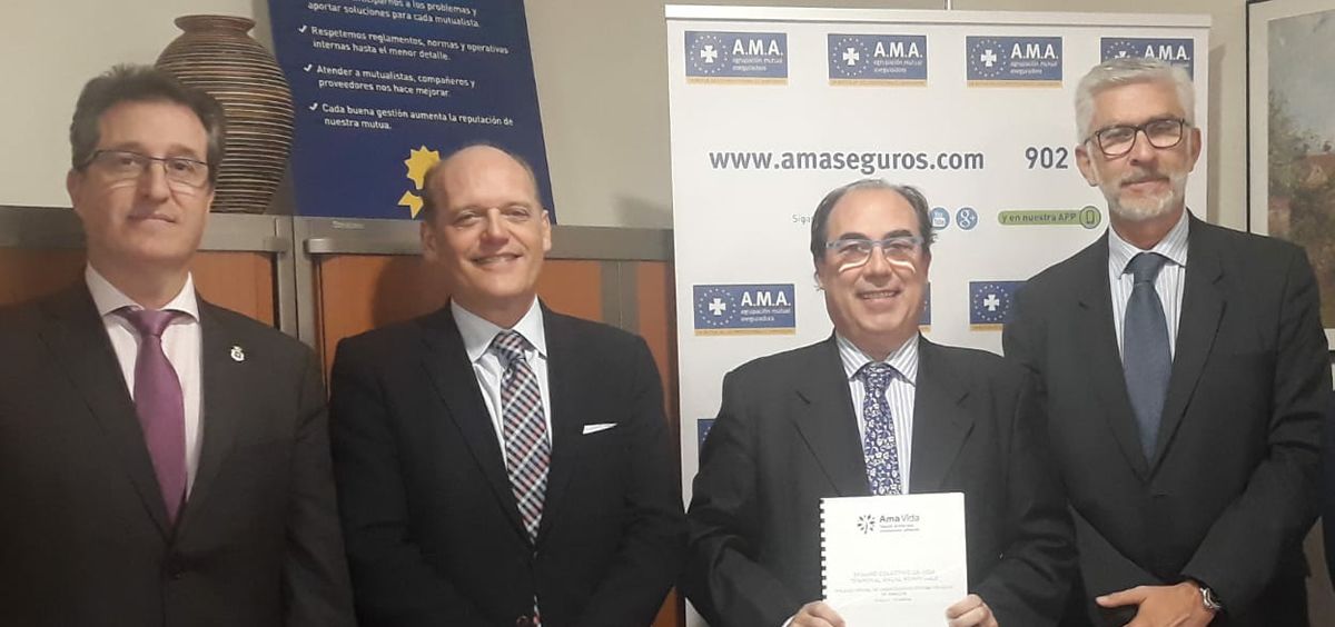 AMA Vida firma la póliza colectiva de Vida con el Colegio de Odontólogos y Estomatólogos de Aragón