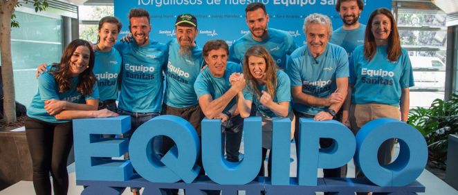 Equipo Sanitas, una representación de grandes deportistas españoles para promocionar hábitos de vida
