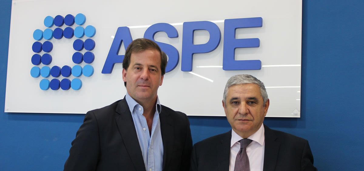 Carlos Rus, secretario general de ASPE, y Cándido Lozano, director comercial y de desarrollo de negocio de Althea