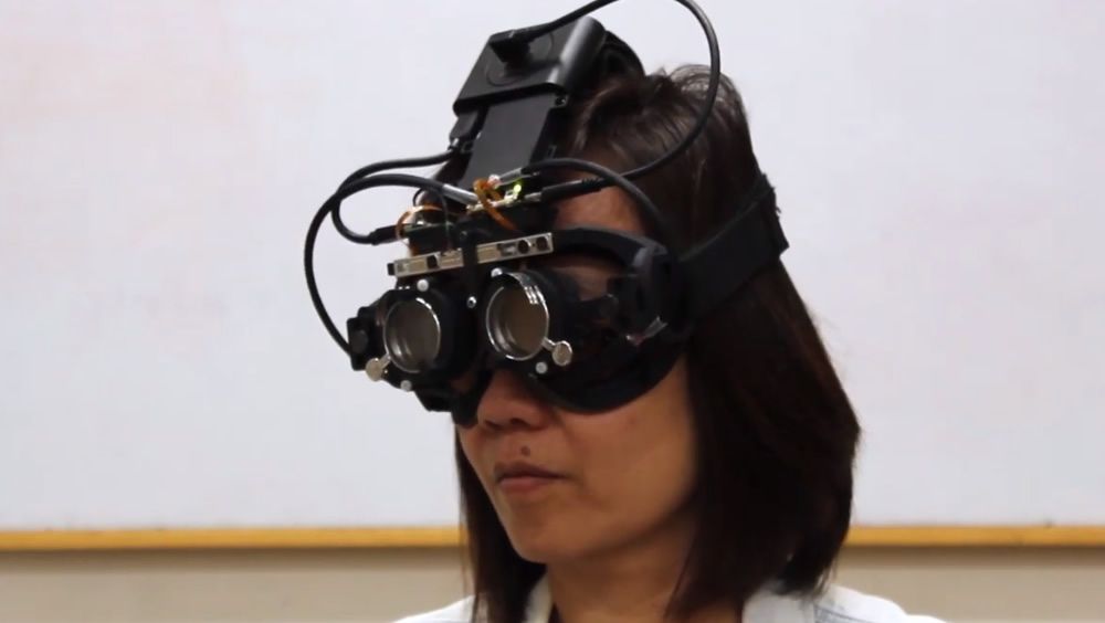 Gafas automáticas (Foto. Youtube Stanford Computational Imaging Lab)