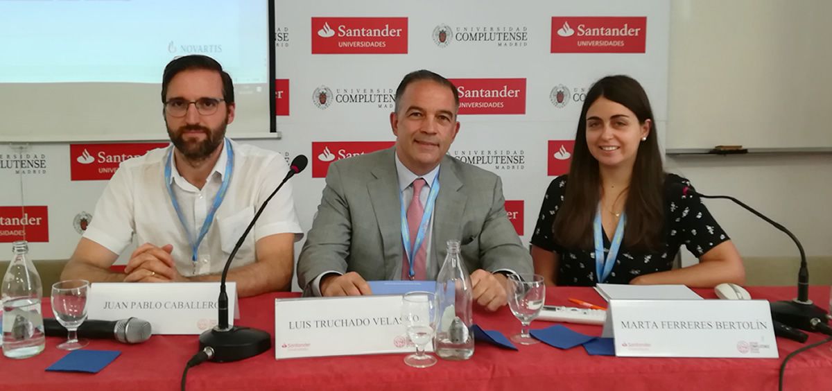 De izquierda a derecha: Pablo Caballero, Luis Truchado y Marta Ferreres (Foto: Juanjo Carrillo Córdoba - ConSalud.es)