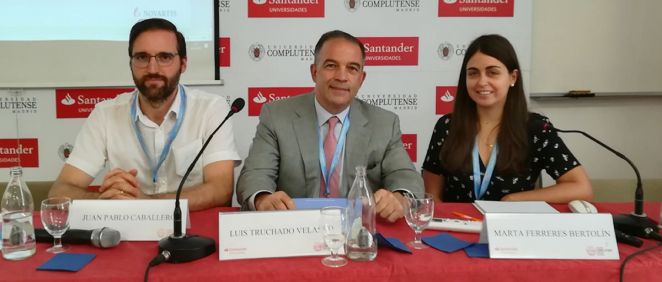 De izquierda a derecha: Pablo Caballero, Luis Truchado y Marta Ferreres (Foto: Juanjo Carrillo Córdoba - ConSalud.es)