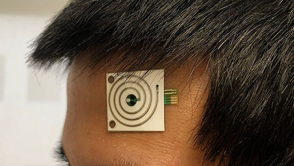 Sensor que detecta las sustancias presentes en el sudor (Foto. Universidad de Berkeley)