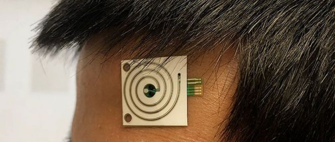 Sensor que detecta las sustancias presentes en el sudor (Foto. Universidad de Berkeley)