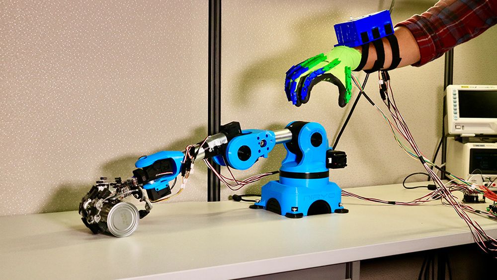 Mano robótica (Foto. Facultad de Ingeniería de la Universidad Texas A&M)